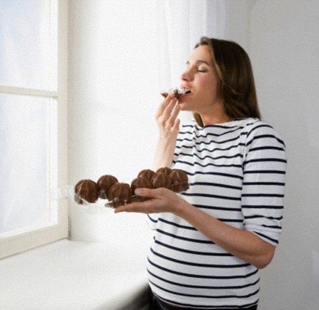 Шоколад во время беременности