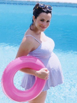 Плавание во время беременности