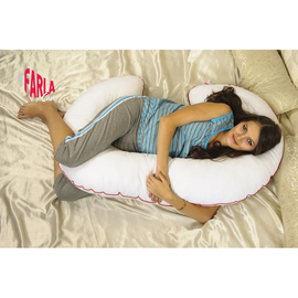 Подушка для беременных с холлофайбером Farla Care C