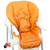 Чехол из эко-кожи с перфорацией на стульчик Chicco Polly  Оранжевый
